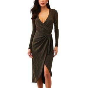 Kimora Wrap Dress in Squiggle Sparkle
SHOW ME YOUR MUMU NWT